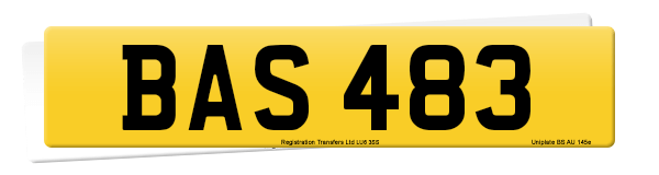 Registration number BAS 483